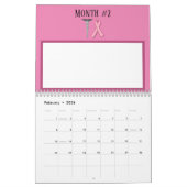 Borstkanker Jaar herinneringen  Kalender (Feb 2026)