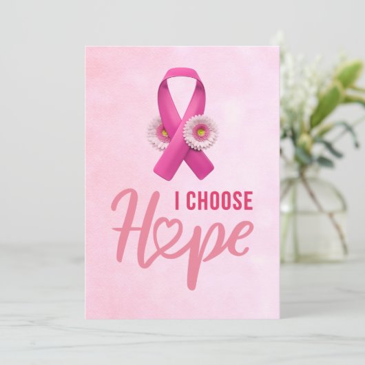 Borstkanker Kaart (Staand voorkant)