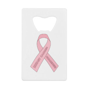 Borstkanker Kredietkaart Flessenopener