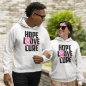 Borstkanker krijger roze lint overlevende vechter hoodie