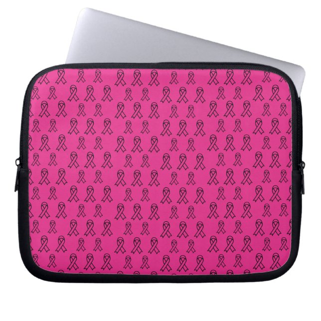 Borstkanker Laptop Sleeve (Voorkant)