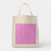 Borstkanker linten tote bag (Achterkant)