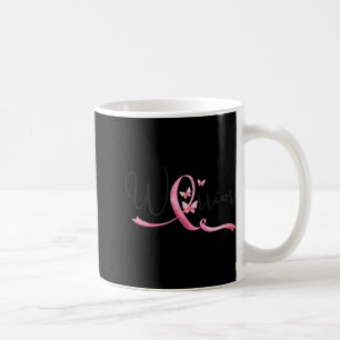 Borstkanker Maand Vlinders Roze Lint Vrouwen Koffiemok