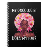 Borstkanker Mijn oncoloog doet mijn haarkanker su Notitieboek (Voorkant)