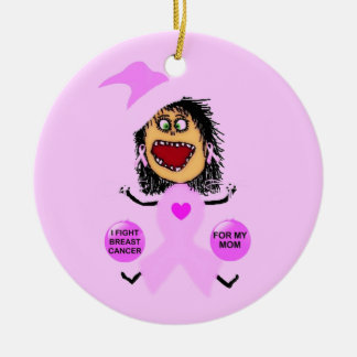 Borstkanker moeder keramisch ornament