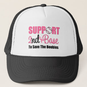 Borstkanker Ondersteuning 2e Base Trucker Pet
