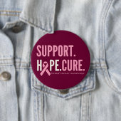 Borstkanker Ondersteuning Hope Cure Button (In situ)