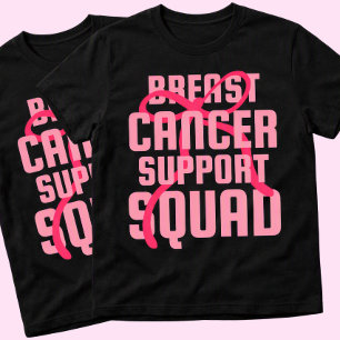 Borstkanker Ondersteuningsteam Roze Lint T-shirt