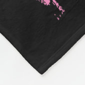 Borstkanker Overlevende Amerikaanse vlag bewustzij Fleece Deken (Hoek)