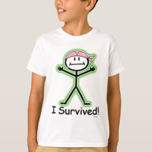Borstkanker Overlevende straling T-shirt
