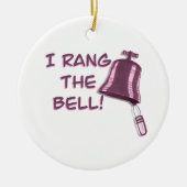 Borstkanker Overleving Keramisch Ornament (Voorkant)