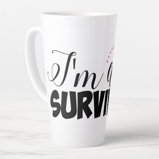 Borstkanker Overleving Latte Mok (Linkerhoek)