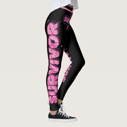 Borstkanker Overleving Leggings (Rechts)