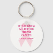 Borstkanker Overleving Sleutelhanger (Voorkant)