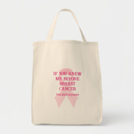 Borstkanker Overleving Tote Bag