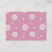 Borstkanker Overleving Visitekaartje (Achterkant)