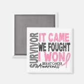 Borstkanker Overlevingskans die we vonden dat ik w Magneet (Voorkant / Achterkant)