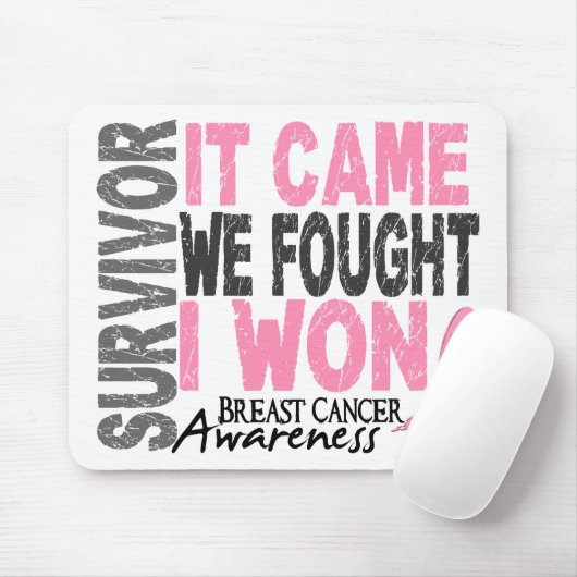 Borstkanker Overlevingskans die we vonden dat ik w Muismat (Met muis)