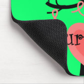 Borstkanker Overtollige cadeautjes—uniek boomontwe Muismat (Hoek)