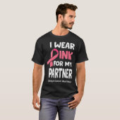 Borstkanker partner T-Shirt (Voorkant volledig)