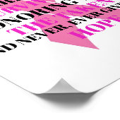 Borstkanker Poster (Hoek)