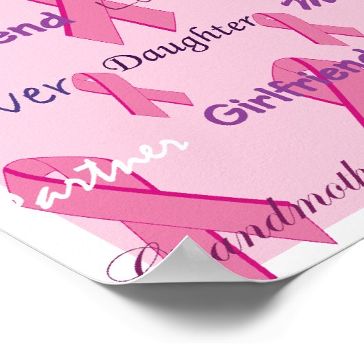 Borstkanker Poster (Hoek)