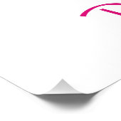 Borstkanker Poster Perfect Poster (Hoek)