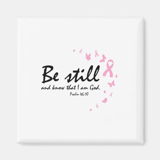 Borstkanker Religieuze Christelijke geschenken Magneet (Voorkant)