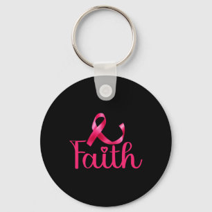 Borstkanker Roze lint Borstkanker Faith Desi Sleutelhanger