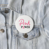 Borstkanker Roze lint Button Pin (In situ)