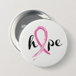 Borstkanker Roze lint Button Pin