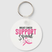Borstkanker Roze lint Sleutelhanger (Voorkant)