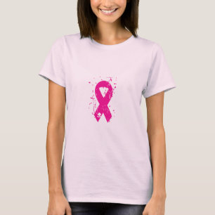Borstkanker Roze lint T-shirt