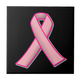 Borstkanker Roze lint Tegeltje