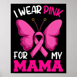 Borstkanker Shirt Poster