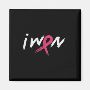 Borstkanker Shirt Roze lint i Won Su Magneet