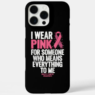 Borstkanker Shirten voor familieborst C iPhone 16 Pro Max Hoesje