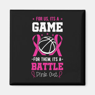 Borstkanker Sketel Speler Coach Pink Ribbon Award Magneet