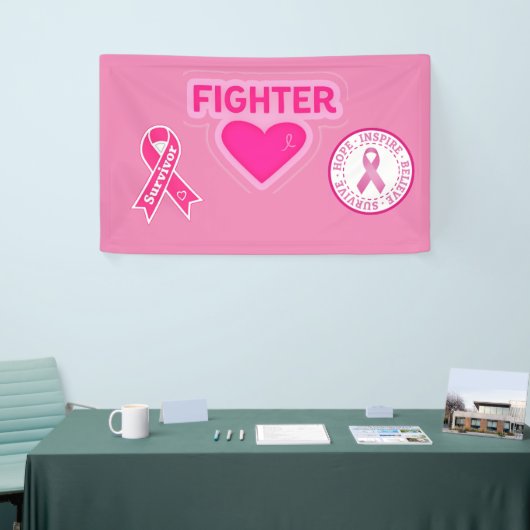 Borstkanker Spandoek (Beurs)