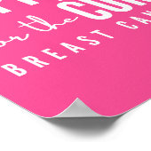 borstkanker steun genezen Poster Prints (Hoek)