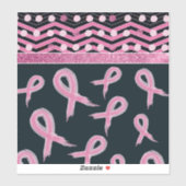 Borstkanker Sticker (Vel)