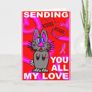 Borstkanker stuurt je al mijn liefde kaart