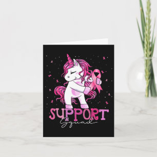 Borstkanker Support Squad Shirt Borstkanker AW Kaart