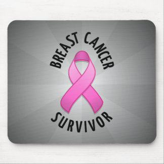 Borstkanker Survivor Mousepad Muismat