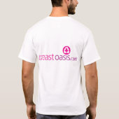Borstkanker T-shirt (Achterkant)