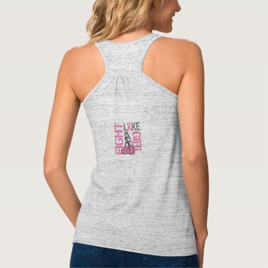 Borstkanker Tanktop (Achterkant)