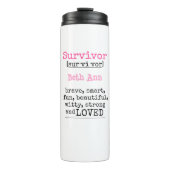 Borstkanker Thermosbeker (Voorkant)