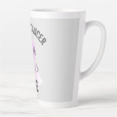 Borstkanker verloor zijn strijd aan mij | Survivor Latte Mok (Rechts)