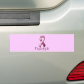 Borstkanker Vogelveeg Bumpersticker (Op auto)