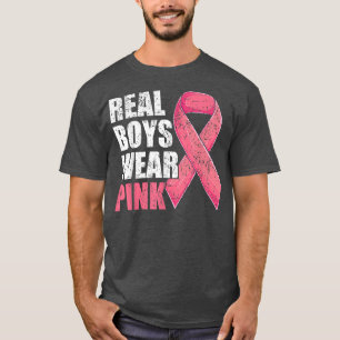 borstkanker voor jongens kinder peuters t-shirt